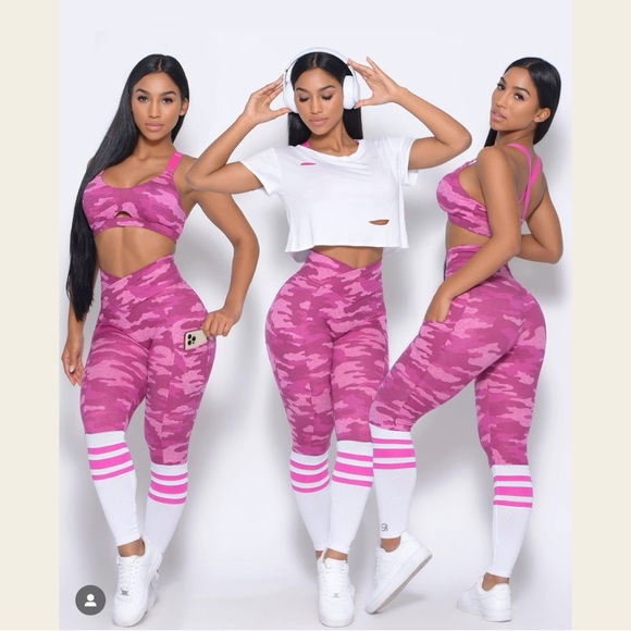 Bombshell Sportswear camo set NWT! Cross listed on Mercari and Curtsy!